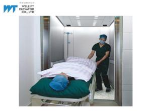 China VVVF Control Hospital Bed Elevator Adopts Gearless Drive Machine Room Type factory