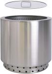 Stainless Steel Natural Wood Burning Portable Smokeless Fire Pit For BBQ
