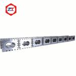38CrMoAIA 160mm Parallel Twin 65/132 Bimetallic Screw Barrel 120mm Center