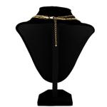 Gold Fashion Barbie Diamond Castle Necklace Carnelian Pendant Necklace For Women
