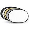 Buy cheap 5 in one Multi Collapsible Disc Photo Reflector RFT-05 gold,silver,black,white from wholesalers