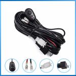 Offroad Light Bar Wiring Harness Kit DT Plug Auto Power LED Connecting for car