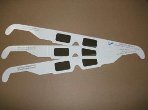 China Paper Linear Polarized Glasses Disposable Used factory
