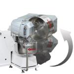 55 L Commercial Flour Mixer Food Stand Multi Functional Steel Electric