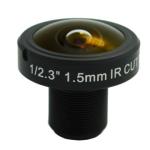 1/2.3" 1.5mm 10Megapixel S mount M12 180degree Fisheye Lens for IMX172 MT9F002,