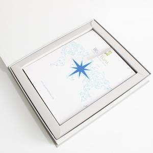 Customized Video In Print Brochure Multimedia Electronic LCD Gift Box Magnetic