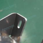 2.5mm aluminum 5052 sheet metal stamping parts used for vehicles