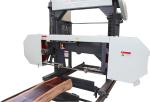 Portable band sawmill,woodworking Horizontal band saw,electric band saw