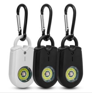 China LED Personal Safety Alarm Devices For Seniors Outdoor Mountaineering Carabiner 6.9KG factory