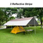 5-8 Persons Outdoor Waterproof Rain Fly Sun Shelter Tent Tarp For Camping