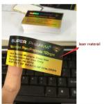 Waterproof 10ml Vial labels Gen Pharma Design For Glass Bottles Moving Hologram