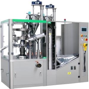 500bph PLC Vacuum Emulsifier Mixer Toothpaste Making Homogenizer Mixing Machine