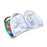 Coloring Book with Stickers for Children, Professional custom book print,