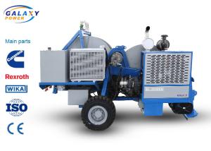 China 6230kg Hydraulic Cable Tensioner 5km/H Max Reverse Pulling Speed 40mm Trial Traverse factory