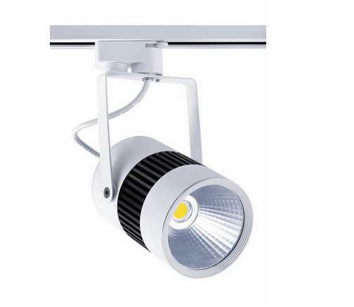 Black / White COB Led Commercial Track Lighting CRI >85 For Decorating Lighting