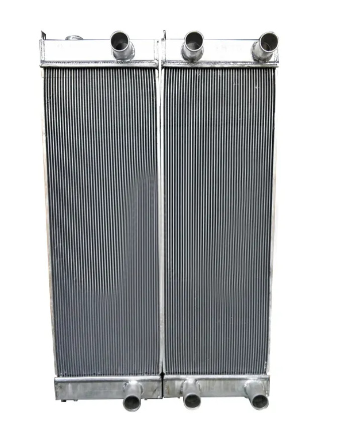 Engineering Application ZAX650-3 Radiator For Excavator Aluminum Material