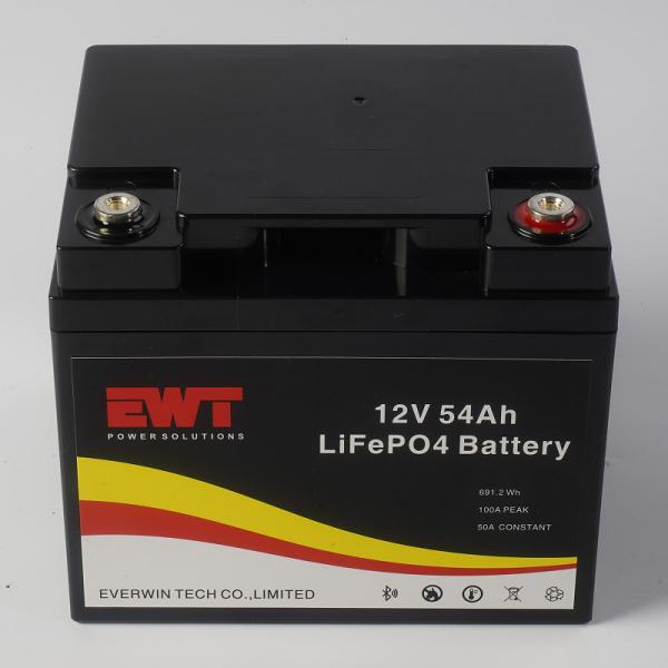 Energy Storage Lithium Lifepo4 Battery Pack With 12V Nominal Voltage And 50A