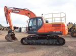 Large Excavation Force 25 Ton Doosan DX225LC Excavator
