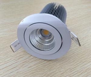 China led down lights dimmable white color COB led factory