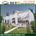 20 X 60m Economic Durable Nigeria White Wedding Tent With Glass Wall