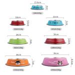Pet Bowl Non-Slip Stainless Steel Material Customized SublimationEasy Cleaning