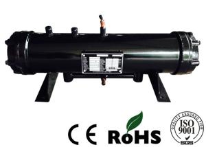 China 15hp Condensing Tube Sea Water Condenser Copper Nickel Alloy Tube Material factory