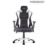 Comfortable High Back Office Chair , Black Pu Leather Race Car Style Office