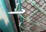 PVC coated sports field chain wire fence ,chain mesh fence