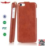 New Arrival Fashion Design High Quality PU Flip Leather Cover Case For Iphone 5C