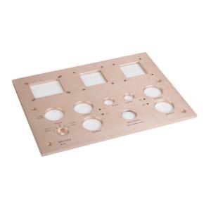 Anodizing Aluminum Front Panel Rectangular Impact Resistance