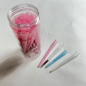 China Biodegradable Pink Slim 110x44mm Pre Roll Paper Cone Custom Printed King Size factory