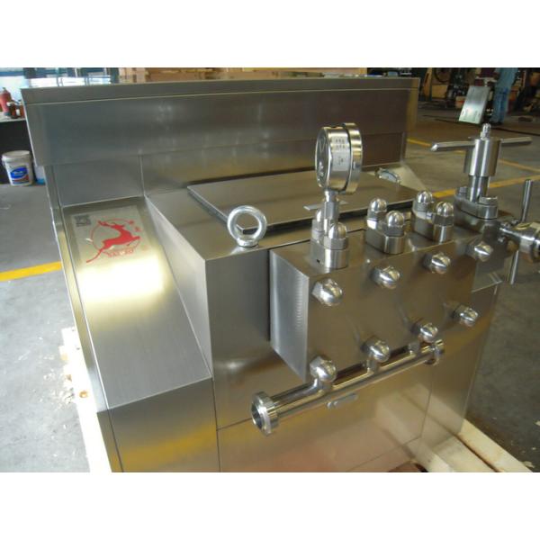 China High Pressure Food Homogenizer Machine With Pneumatic Control System factory