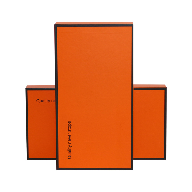 Custom Electronic Product Paper Box with Cardboard Lid Base and Recycled Materials