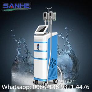 China Women Salon Cryolipolysis Slimming Machine with 2 Fat Freeze Handles factory