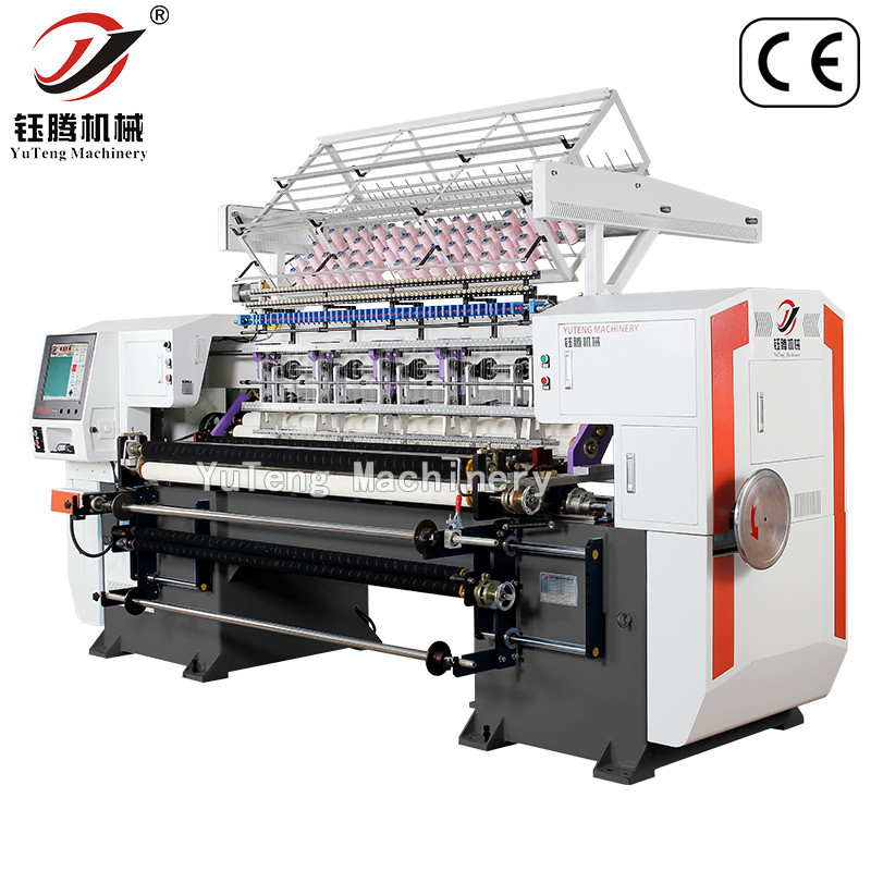 Factory Use Computerized Automatic Shuttle Multi Needle Quilting Machine For Making Garments Home Textile Product