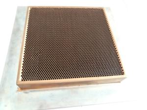 China 300mm RF Room Honeycomb Air Filters Core Vent Brass Ventilation Plate 4.8mm factory