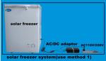 Solar powered DC12V/AC220V Fridge ,Deep Freezer