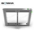 Pedestrian Security Speed Gate Turnstile 1100mm Channel Width For Indoor