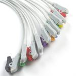 ECG Parts Pigtail Adapters 989803101701 40498E 4.00MM ECG Snap To Banana Plug