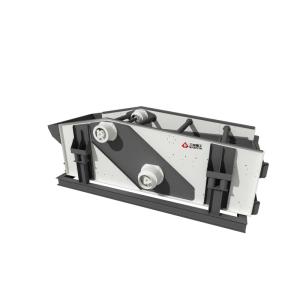 China Metal Woven Horizontal Vibrating Screen With Solid Construction factory