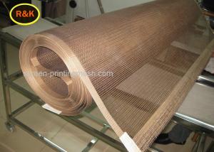China PTFE Coated Conveyor Belts Plain Weave Weight 120-160g/M2 10*10 Mesh factory