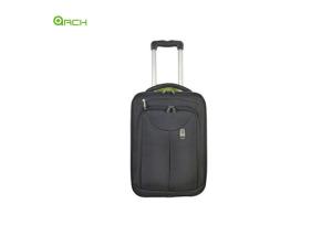 China Two Skate Wheels 1680D Imitation Nylon Soft Sided Luggage factory