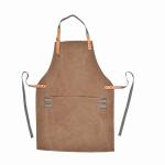 BBQ Personalized Cotton Apron Hanging Neck Style Lightweight High Utility