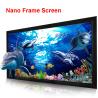 Buy cheap 120" 16:9 fixed frame projection projector screen HD 3D TV home theater nano from wholesalers