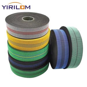 Customized Color Grey And Red Sofa Elastic Belt And Elastic Webbing For Sofa