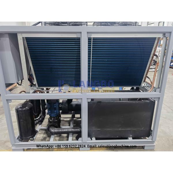 China Efficient HDPE Pipe Extrusion Line Equipped Best Quality Air Cooled Chiller Machine R4047C / R22 Refrigerant factory
