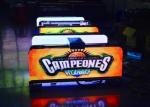 Outdoor Moving Taxi Top Advertising Signs , IP65 Taxi Advertising Screens