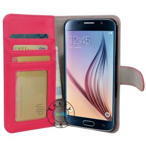 China book style leather mobile phone cases for samsung s6 factory