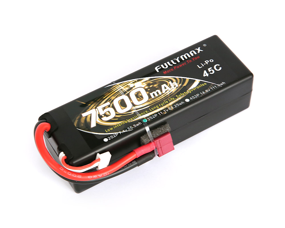 3s2p Lipo Battery 3s 45C 7500mAh 11.1V RC Model Battery Xt60 3s Lipo Rc Car Battery