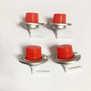 China Efficient Use Butane Gas Valve Butane Stove Valve With Red Cover Free Sample factory